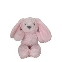 Bunny Teddy Small - Light Pink 15cm sitting